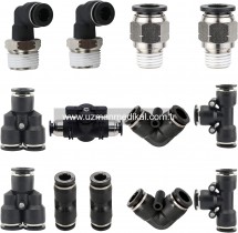 Pnömatik  Fittings Elemanları